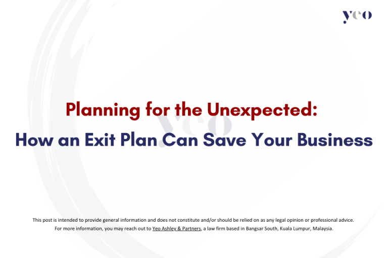 Planning for the Unexpected:  How an Exit Plan Can Save Your Business