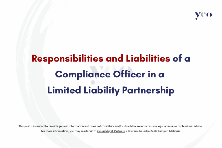 Responsibilities and Liabilities of a Compliance Officer in a Limited Liability Partnership